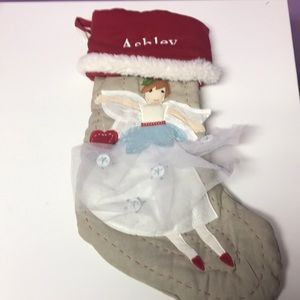 Pottery Barn Christmas Stocking - “Ashley”